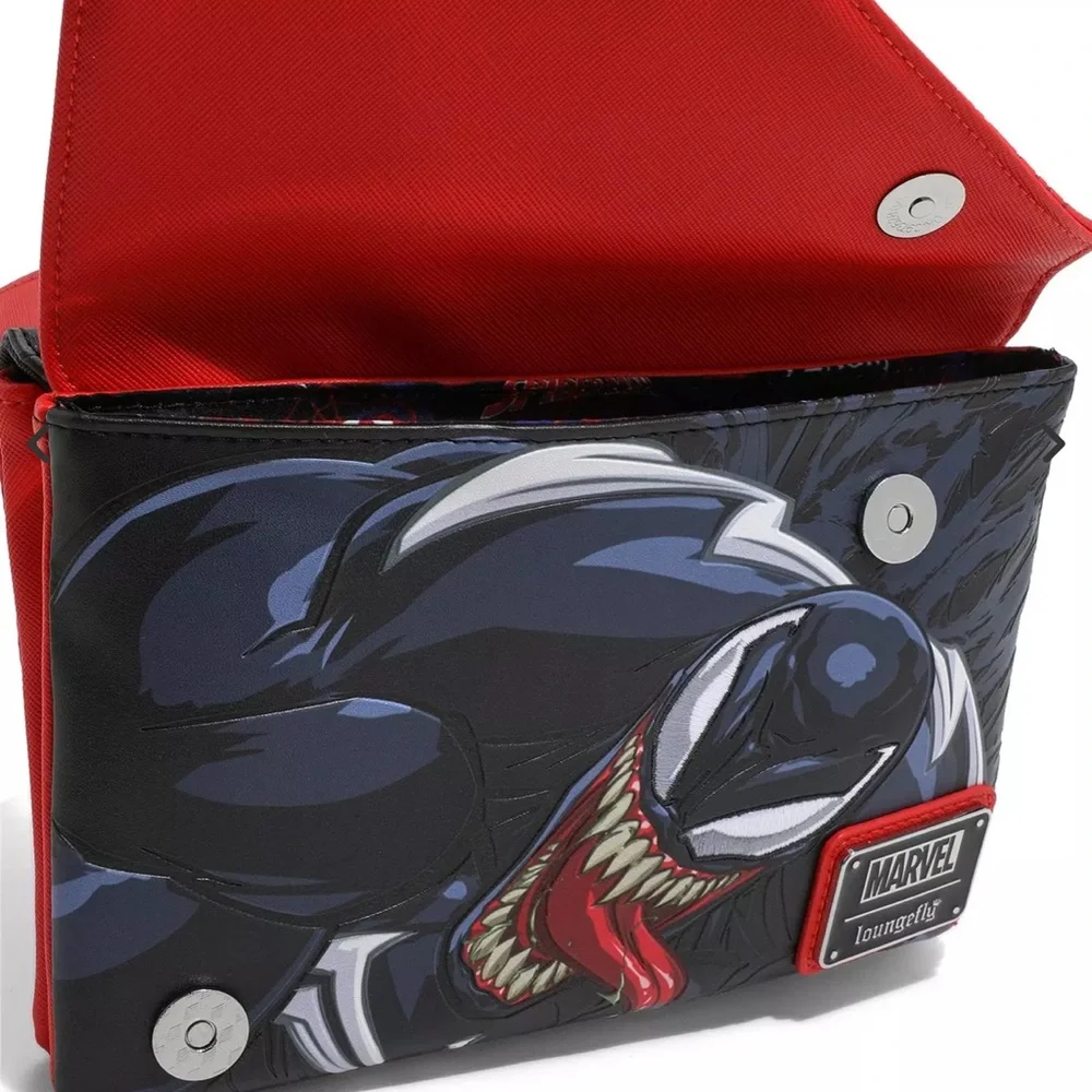 Loungefly Marvel Spider-Man Venom Split Crossbody Bag - BoxLunch Exclusive
